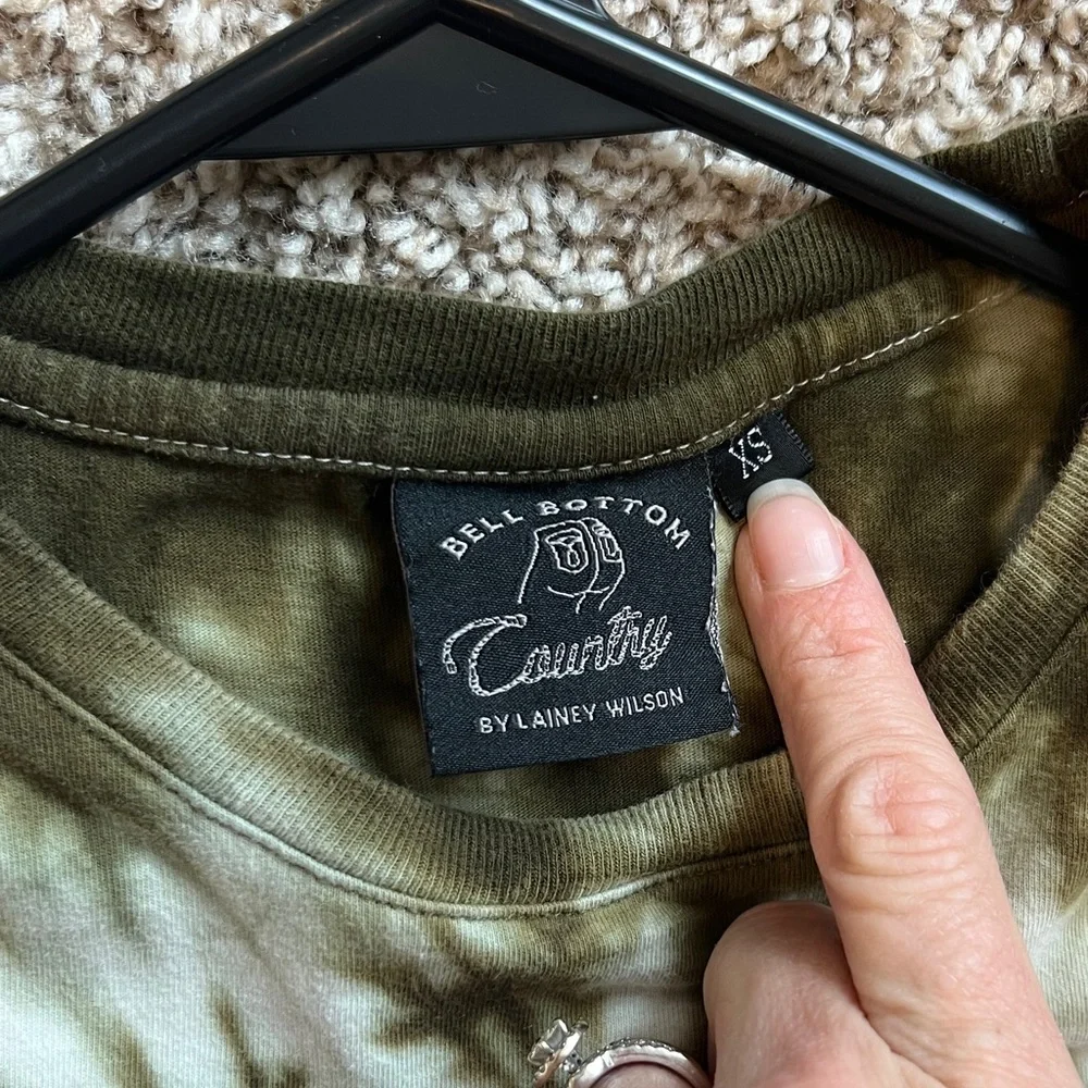 Country Music- Lainey Wilson’s Bell Bottom Country T-Shirt - Picture 2 of 6